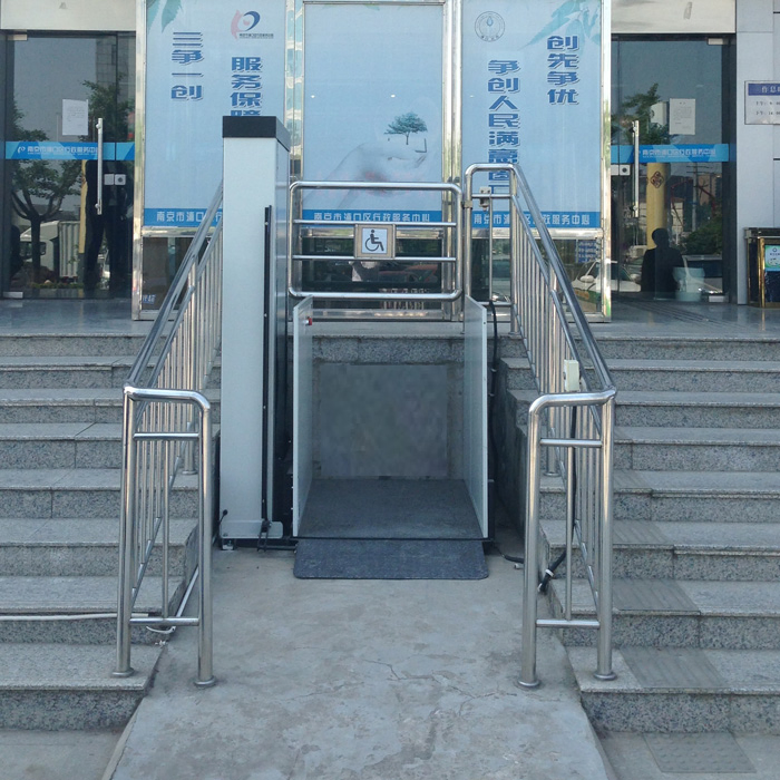 Electric Vertical Handicap Disable Elderly Chair Stair Staircase Platform Home Wheelchair Lift