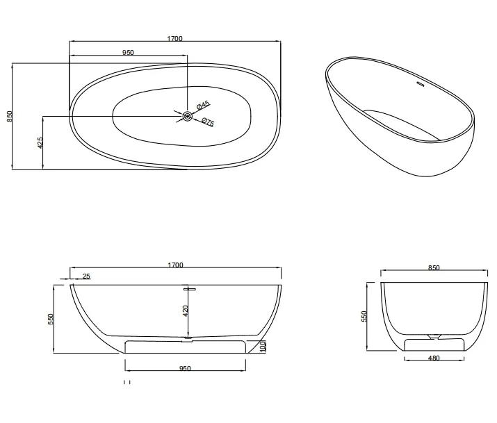 Dimensions and Detail