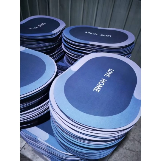 Bath Mat-Rubber Backing Non Slip Bathroom Rugs Quick Dry Absorbent Floor Mat