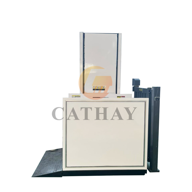 CE 1~15m Residential Indoor Outdoor Vertical Platform Stair Home Small Personal Elevator Wheelchair Lift for Home