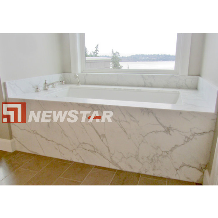 Newstar Luxury Hotel Walk in Indoor Modern Style Marble Bathtub