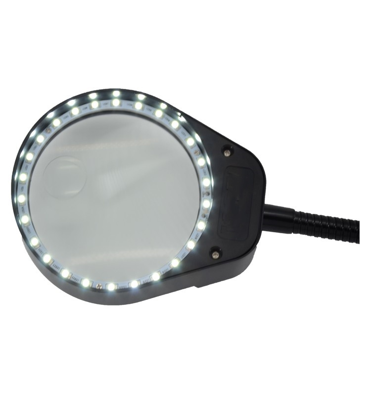 Magnifier 3X10X Reading Magnifying Glass Handsfree Loupewith 38 LED Lights Flexible