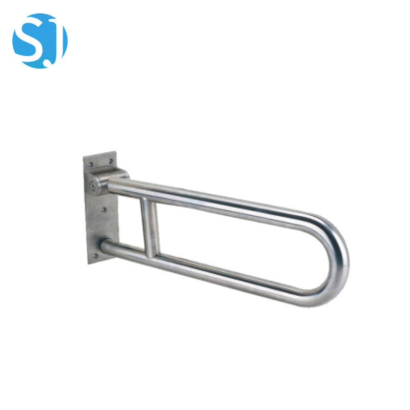 U-Shape Stainless Steel Grab Bar Bathroom Toilet Safety Support Rail Elderly Accessibility Handrail