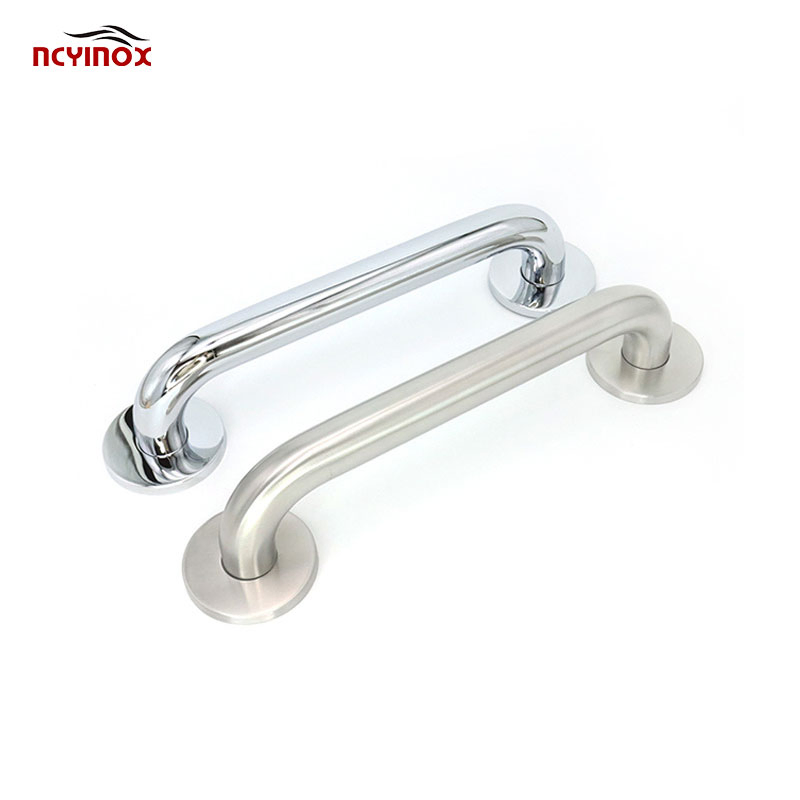 Stainless Steel Wall-Mounted Anti-Slip Bar Showers Toilet Safety Handrail Grab Bar
