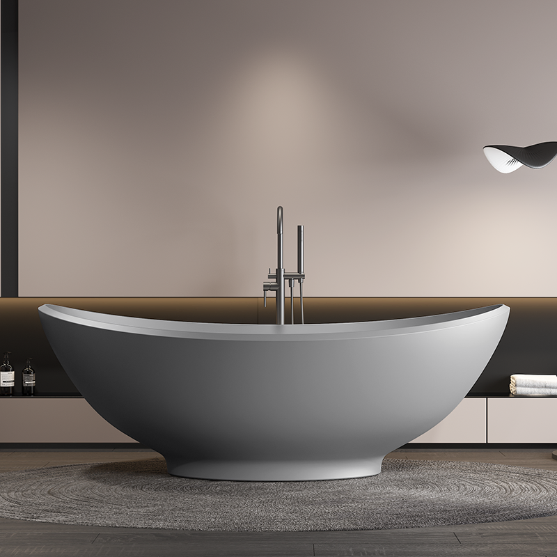 Luxury Freestanding Walk in Oval SPA Hot Tub for Chic and Stylish Resort and Hotel Indoor Use