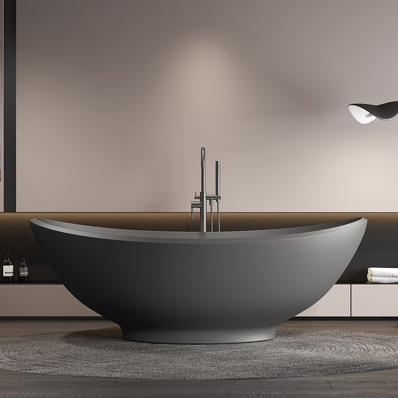 Luxury Freestanding Walk in Oval SPA Hot Tub for Chic and Stylish Resort and Hotel Indoor Use