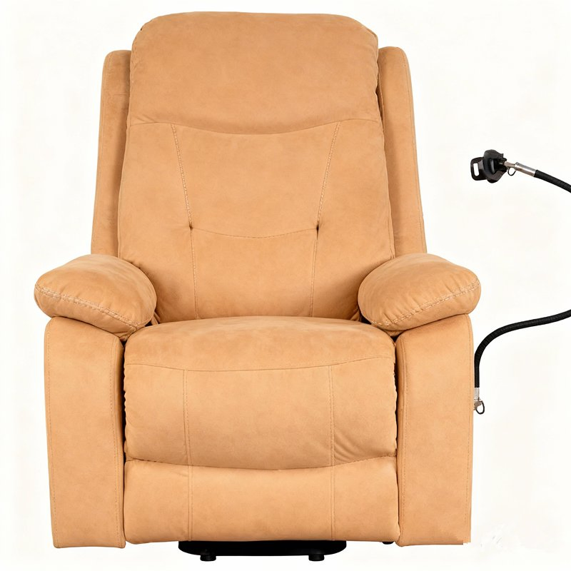 High Backrest Recliner Leather Sofa Living Room Furniture