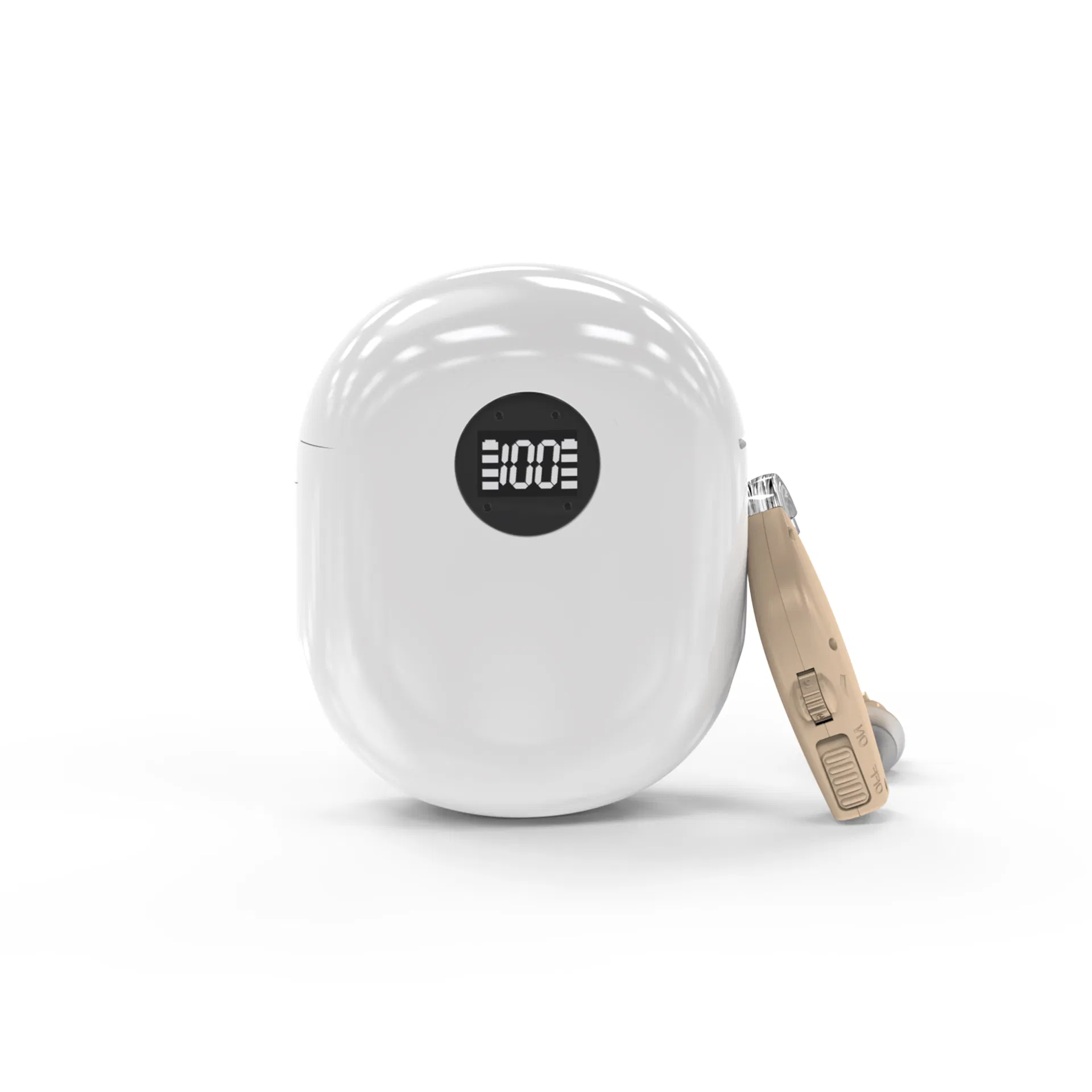 New Arrival Bte Rechargeable Hearing Aid for Mild to Moderate Hearing Loss Aids