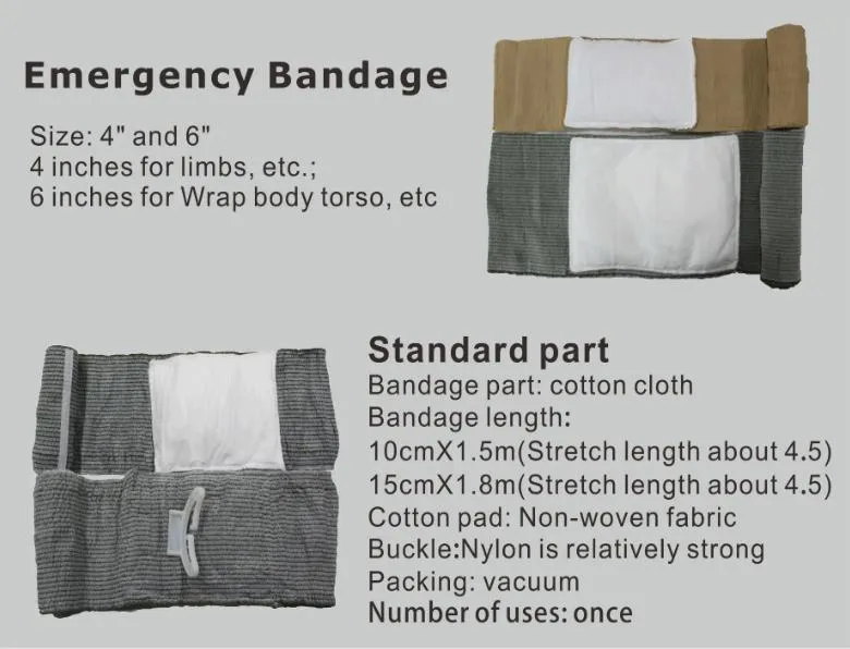 Compression Emergency Trauma Bandage