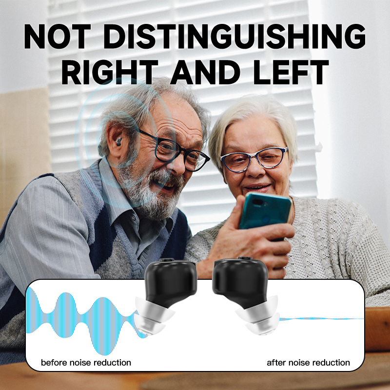 Cic Bluetooth Digital Hearing Aids for Deaf Rechargeable Hearing Aid