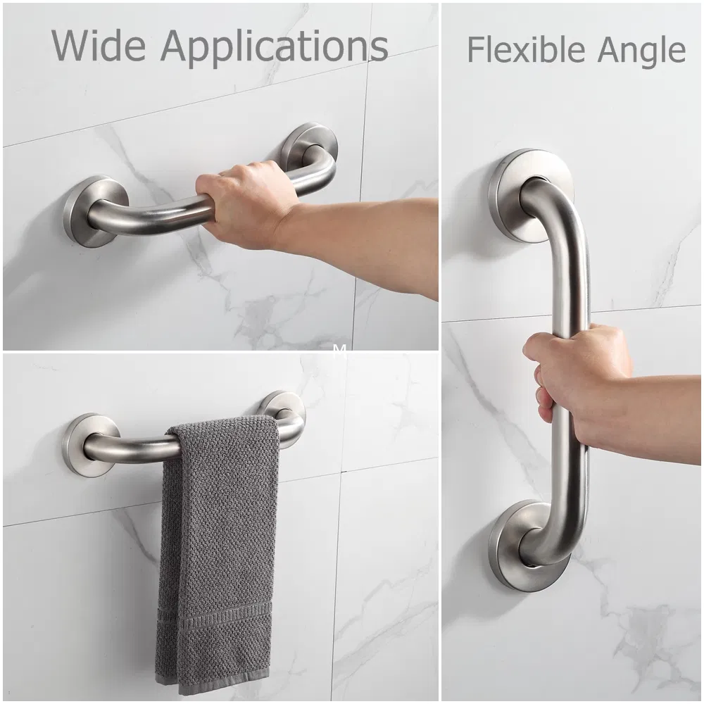 Shower Bathroom Toilet Handle Safety Hand Rail Support Grab Bar for Disabled