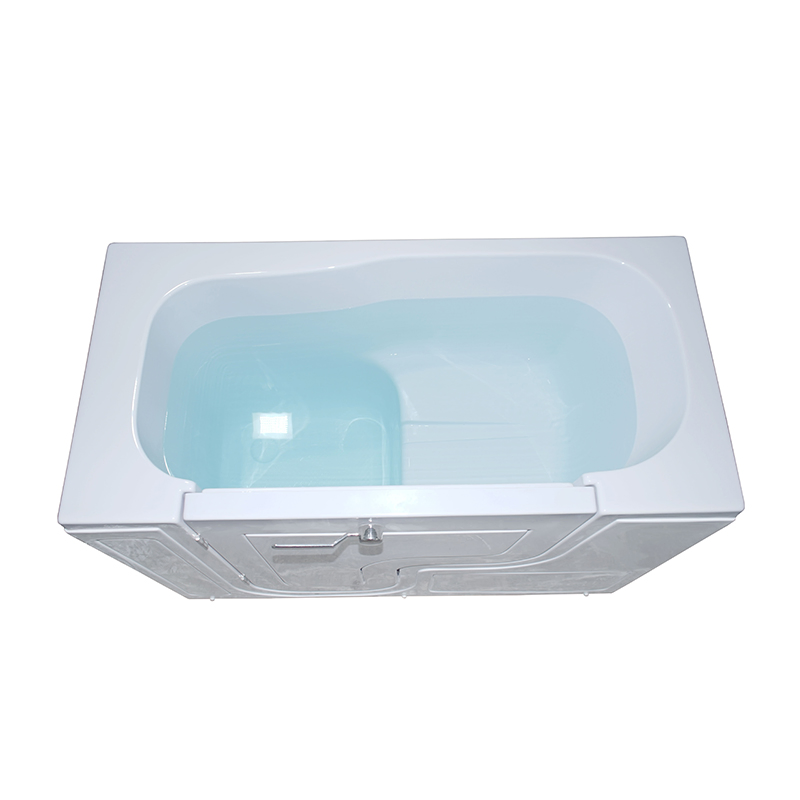 Bathtub Walk-in Bath Tub Family Bathroom SPA Tub Soaking Standing Bath Modern Design