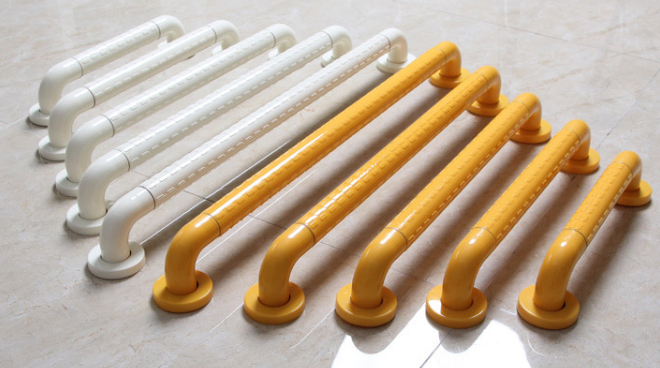 Wall Mounted Non-Slip Nylon ABS Safety Support Elderly Bath Grab Bars