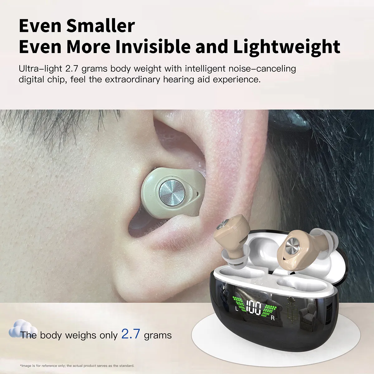 Hot Selling 953 Cic Mini Digital Rechargeable Invisible Ear Hearing Aids