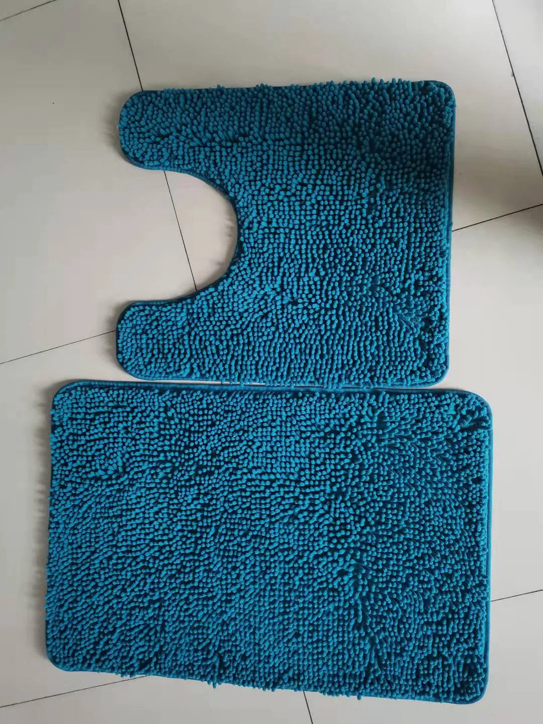 Hot Selling Good Feedback Towel Shaggy Bath Mat Non Slip Chenille Bathroom Carpet Mat