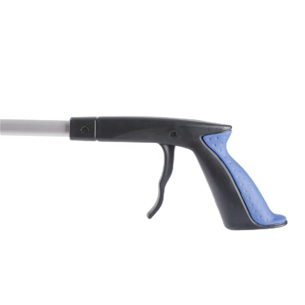 Foldable Rubber Gripper Long Reach Pickers Stick Grabber for Disabled &amp; Elderly