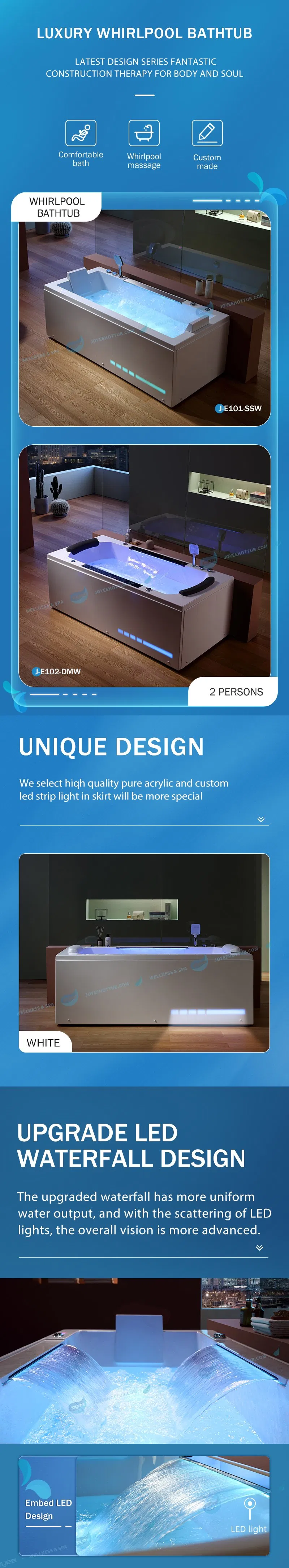 Massage SPA Bathtub View 1