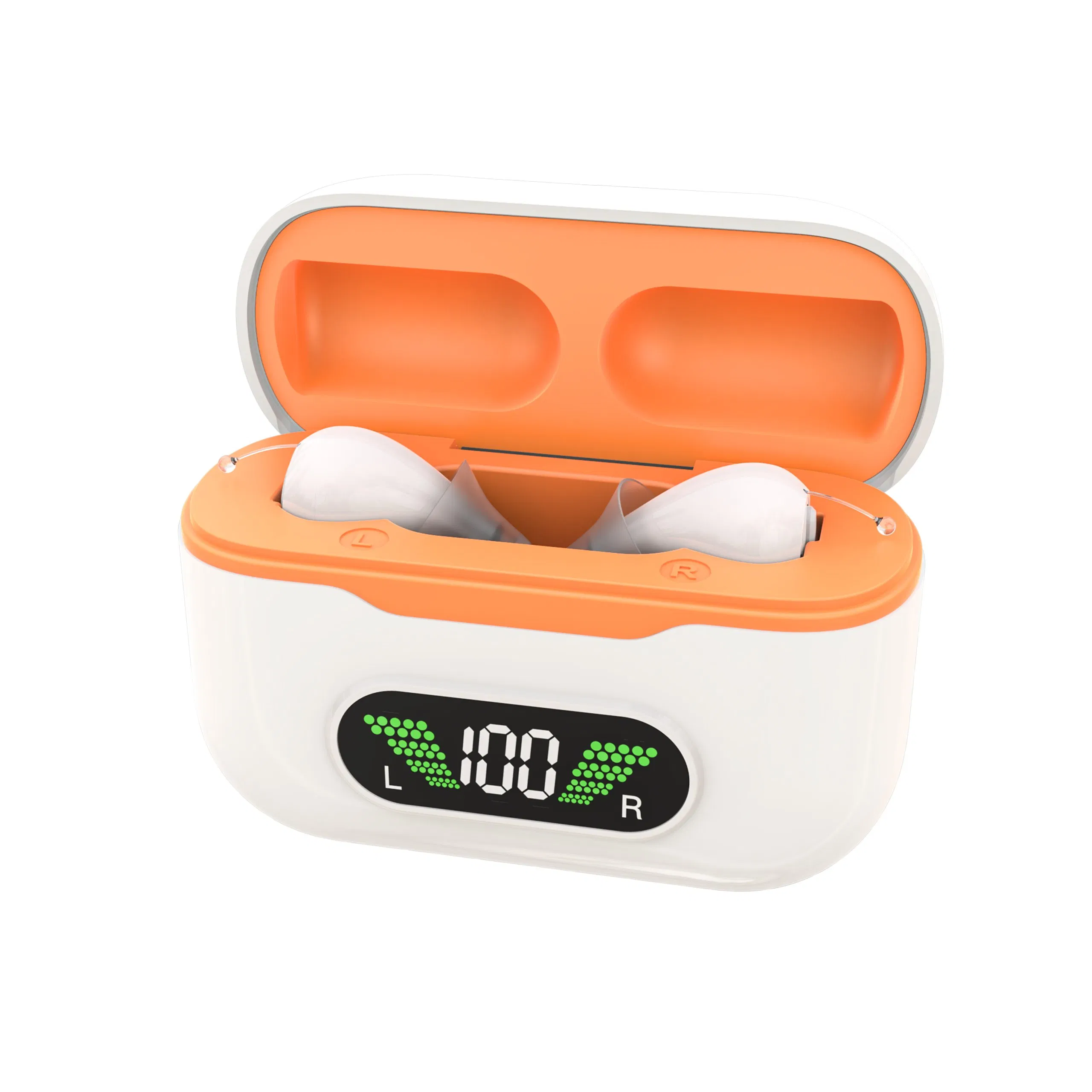 Invisible Cic Digital Hearing Aids for Deaf with UV Case Rechargeable