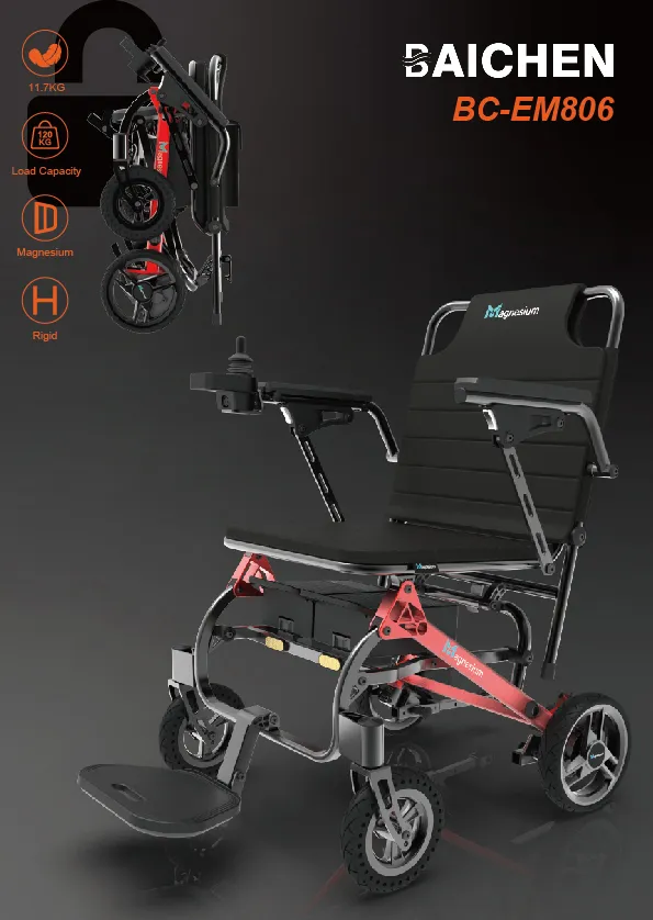 Fast Folding Portable Electric Wheelchair
