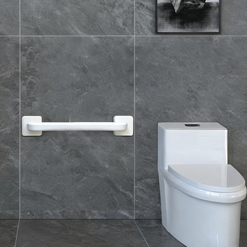 Custom Safety Support Hand Rail Plastic Disabled Grab Bar for Bathroom Hotel