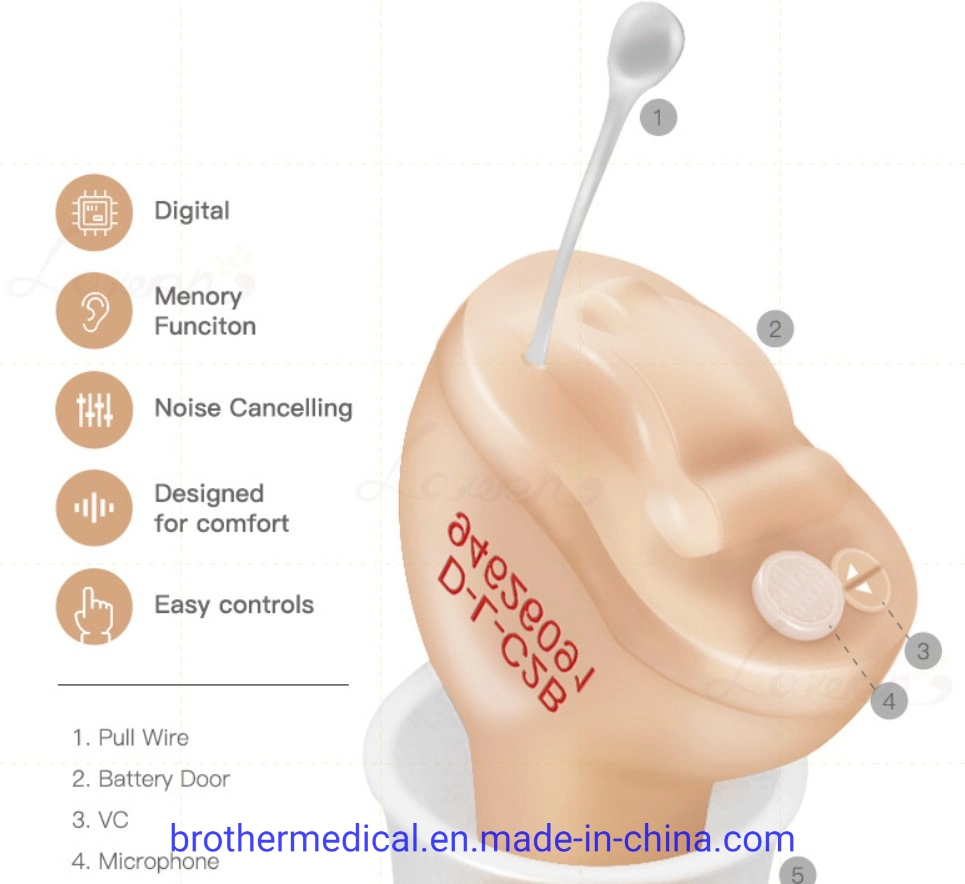 2022 Hot Selling Mini Invisible Hearing Aid Hearing Aids