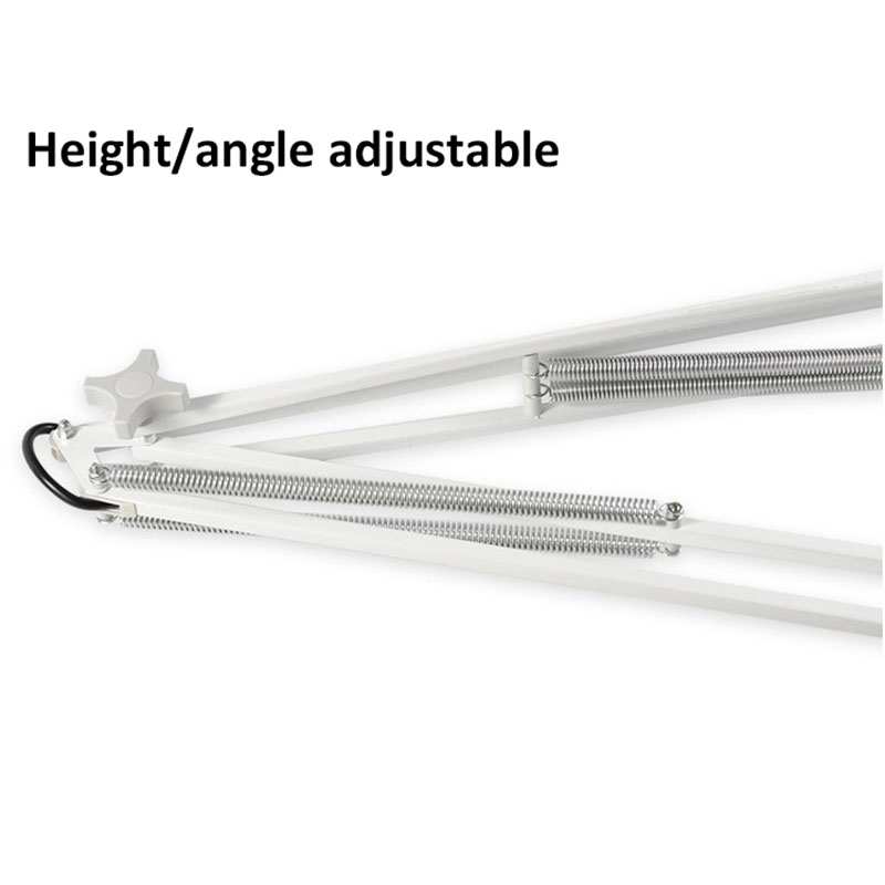 High-Definition Clamp LED Magnifying Lamp for Reading