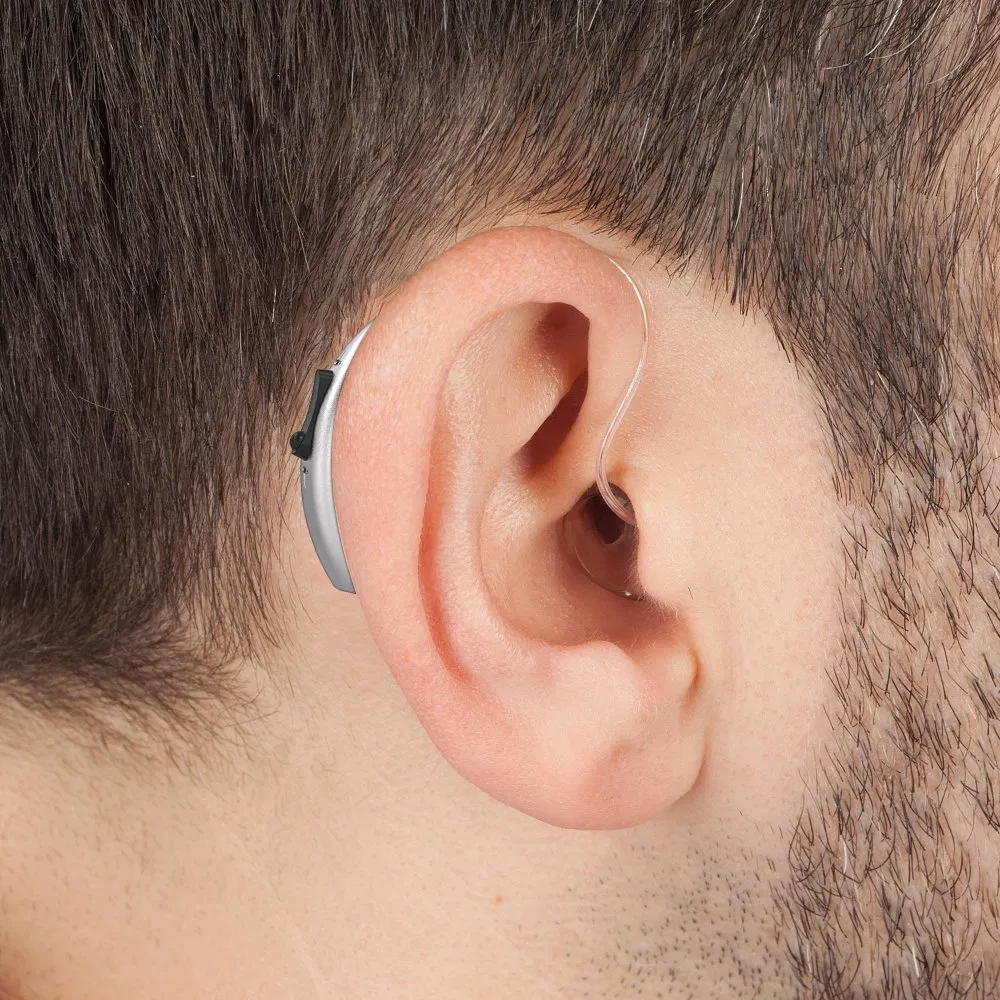 Free Sample China Manufacturer Ric Bte Ear Aids Invisible Tube Digital Rechargeable Hearing Aid