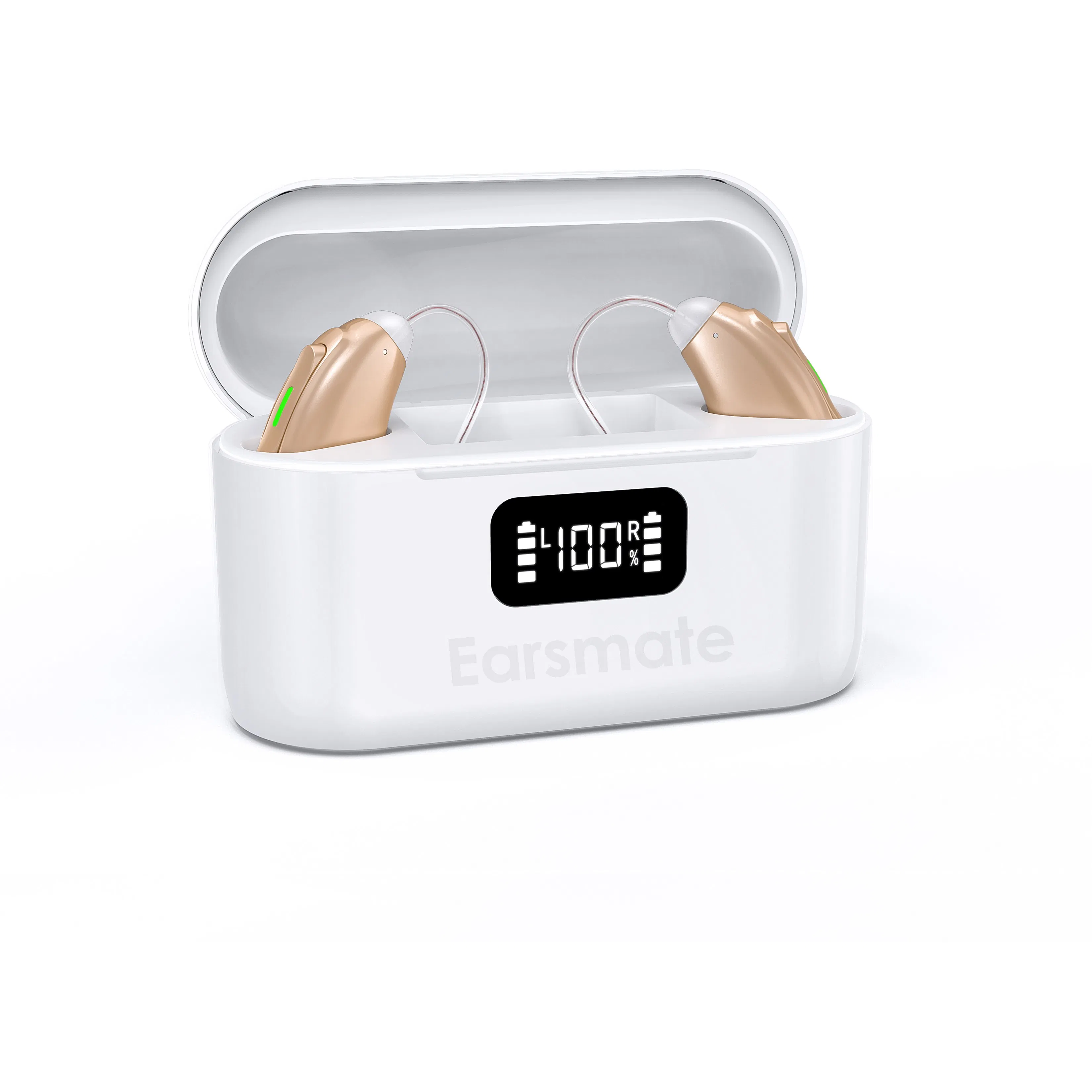Bluetooth Wireless Best Digital Hearing Aid for The Deaf People Ear Machine Buy Wholesale Price Earsmate G29 Phone APP and Calls Music Streaming