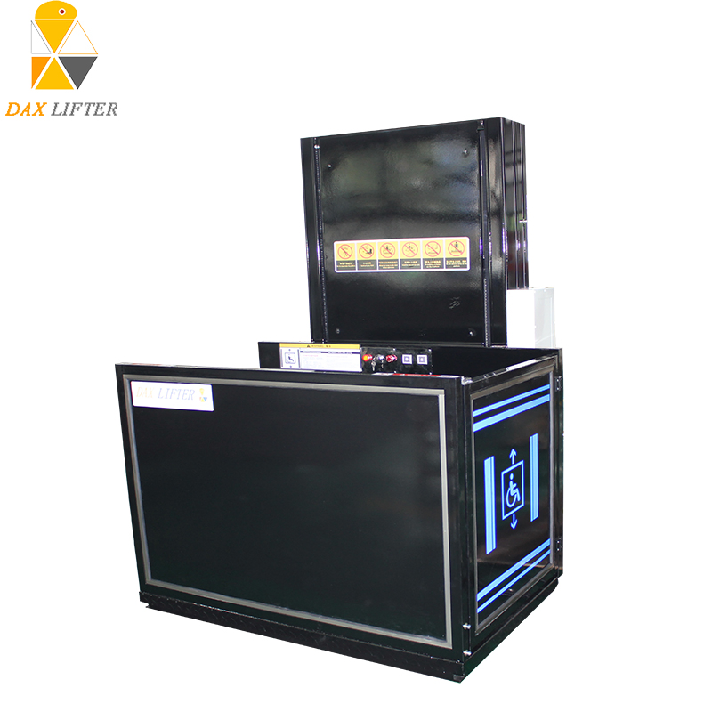 High Quality Inexpensive Installed Indoors AC Electric Power Stair Chair Wheelchair Elevators Home Lift