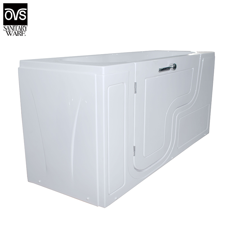 Bathtub Walk-in Bath Tub Family Bathroom SPA Tub Soaking Standing Bath Modern Design