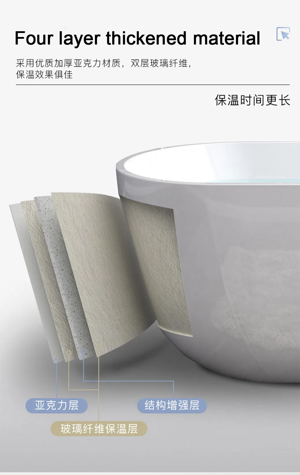 Walk-in Bathtub Detail 4