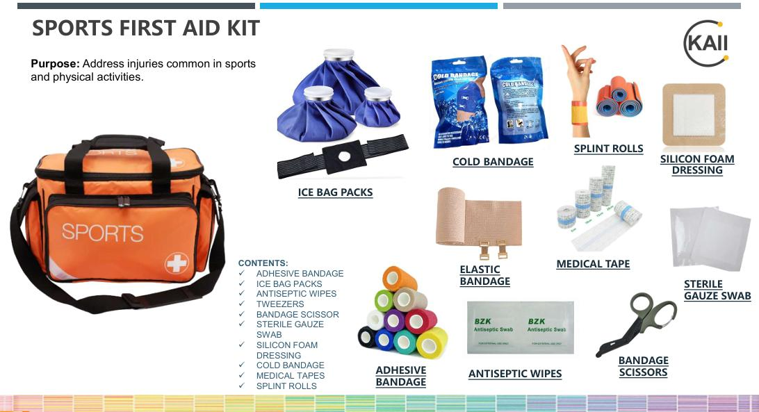 Personalized Trauma and Car Emergency First Aid Supplies