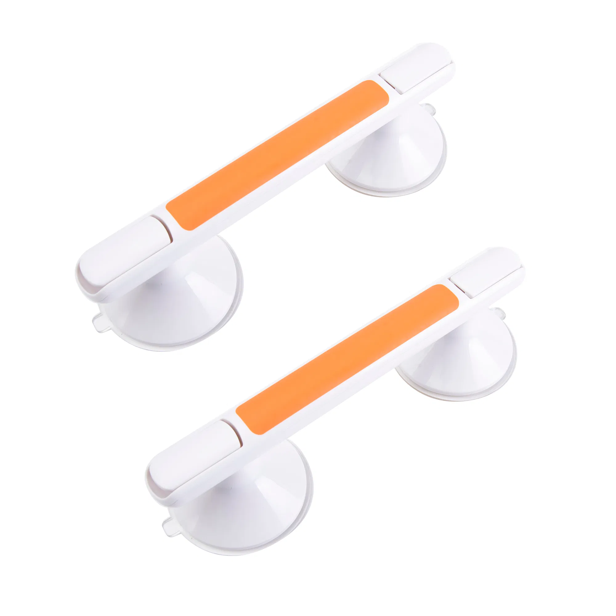 2 Pack 12-Inch Shower Grab Bars with Strong Suction Cups No-Drill Bath Safety Handle for Old People for for Bathtubs and Showers