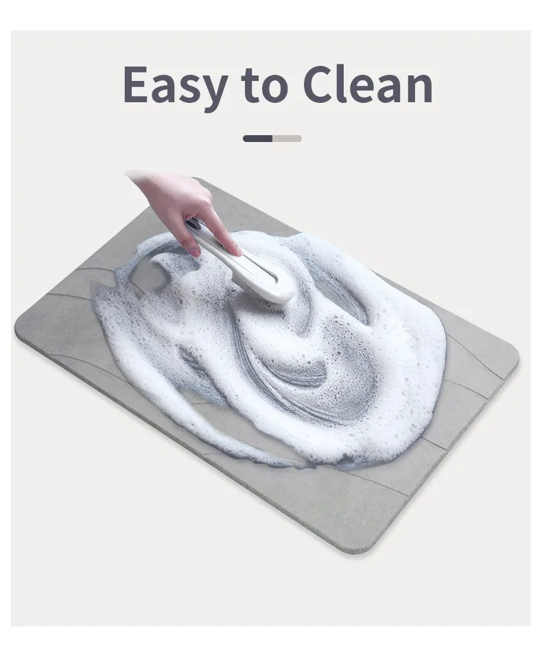 Diatomaceous Earth Bath Mat 6