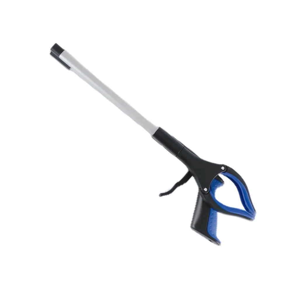 Foldable Rubber Gripper Long Reach Pickers Stick Grabber for Disabled &amp; Elderly