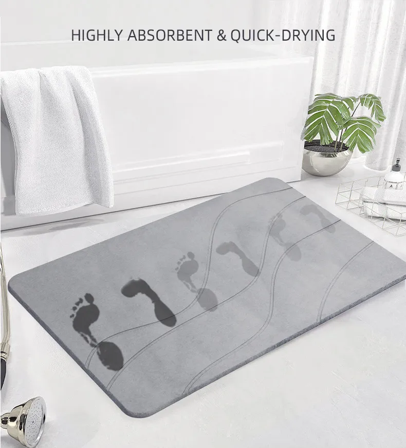 Diatomaceous Earth Bath Mat 2