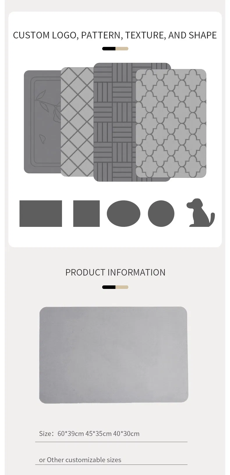 Diatomaceous Earth Bath Mat 8