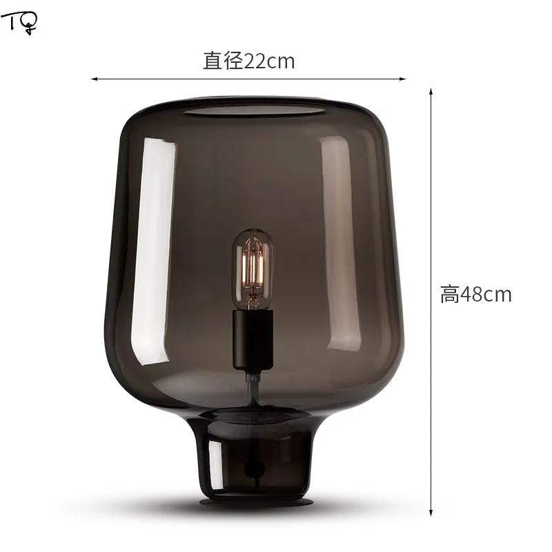 Glass Table Lamp Detail 5