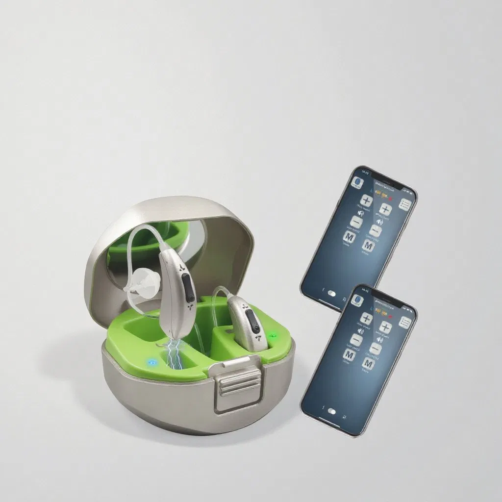 Free Sample Rechargeable Hearing Aid Behind The Ear Audio Service Manufacturing Bte Digital Hearing Aids Bluetooth