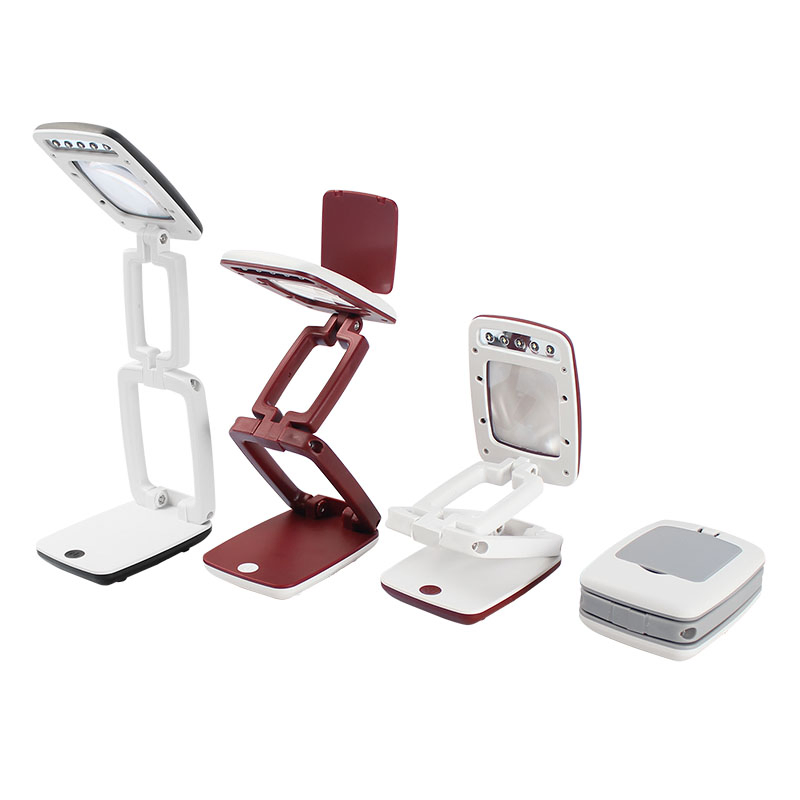Foldable Desktop Reading Book LED Illuminated Magnifying Lamp (BM-MG2071)