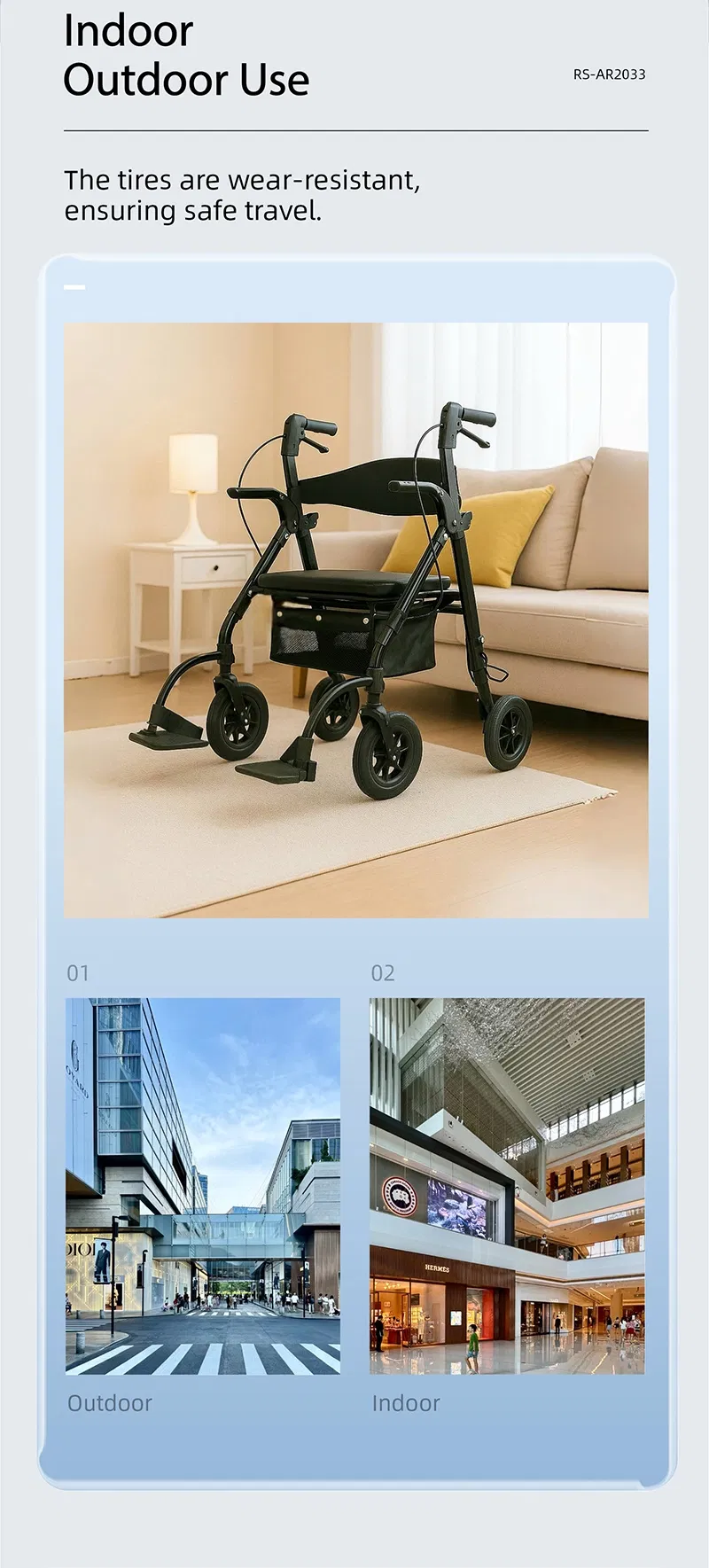 Indoor & Outdoor Use