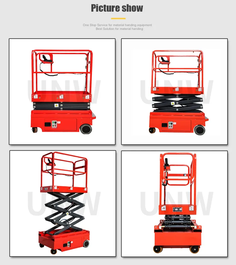 Mini Scissor Lift Detail 2