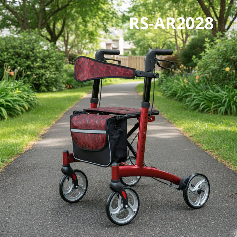 Mobility Rollator for People Restricted Mobility Stylish Lightweight Durable Designed Outdoor Use