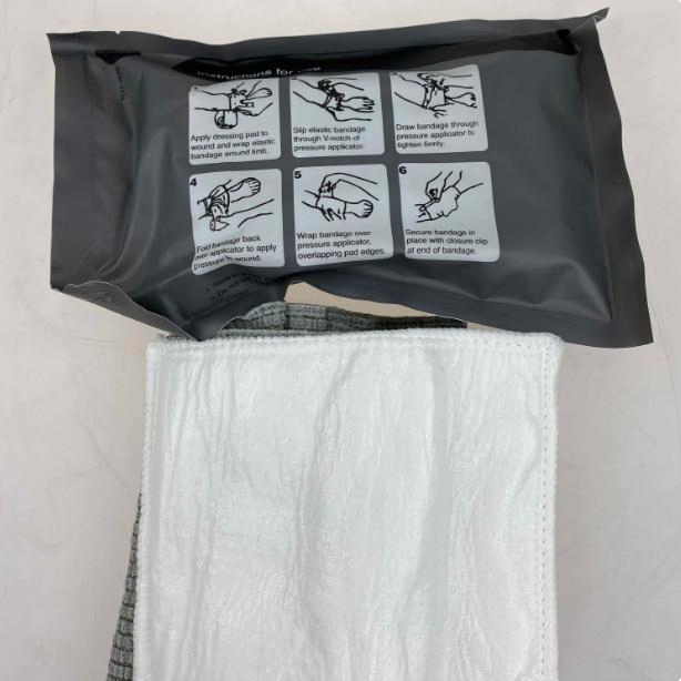 Wholesale 4'' 6'' First Aid Bandage Israeli Trauma Sterile Dressing Compression Emergency Trauma Bandage for War CE