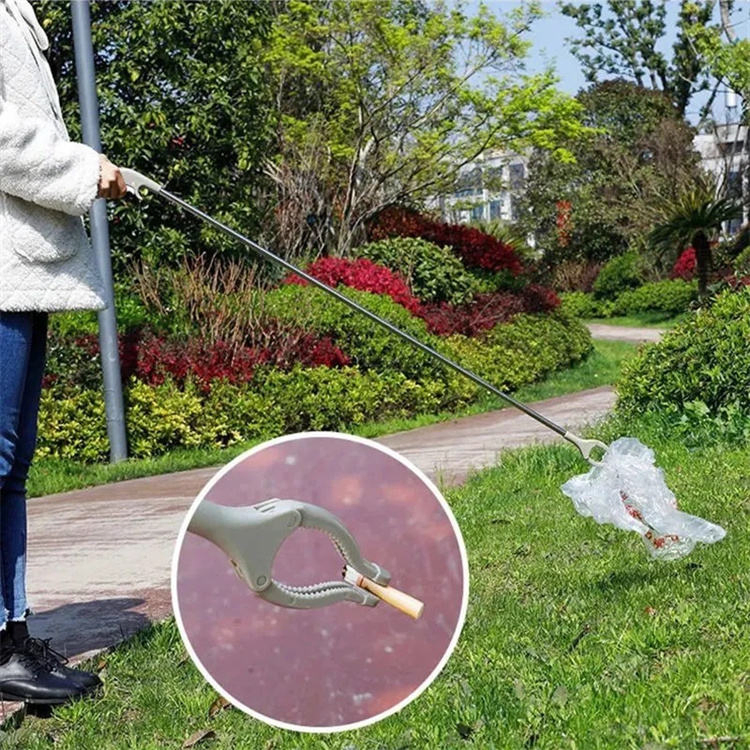 Factory Wholesale 32inch Arm Extension Litter Picker Trash Claw Pick up Stick Grabber Reacher Reaching Tool
