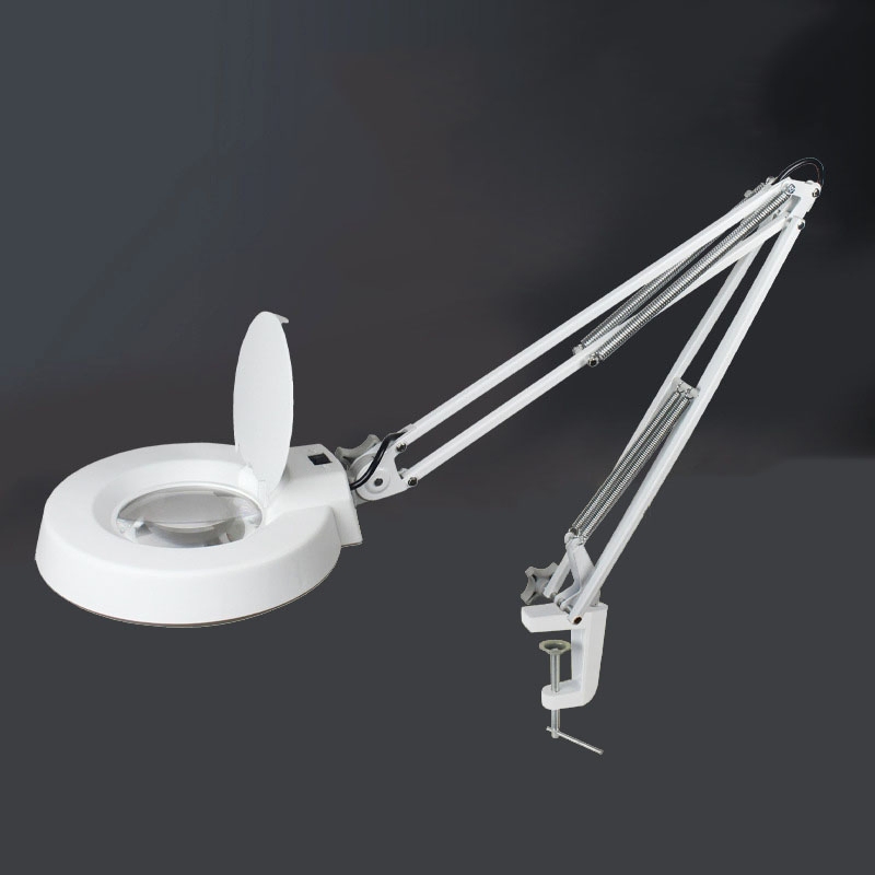 High-Definition Clamp LED Magnifying Lamp for Reading