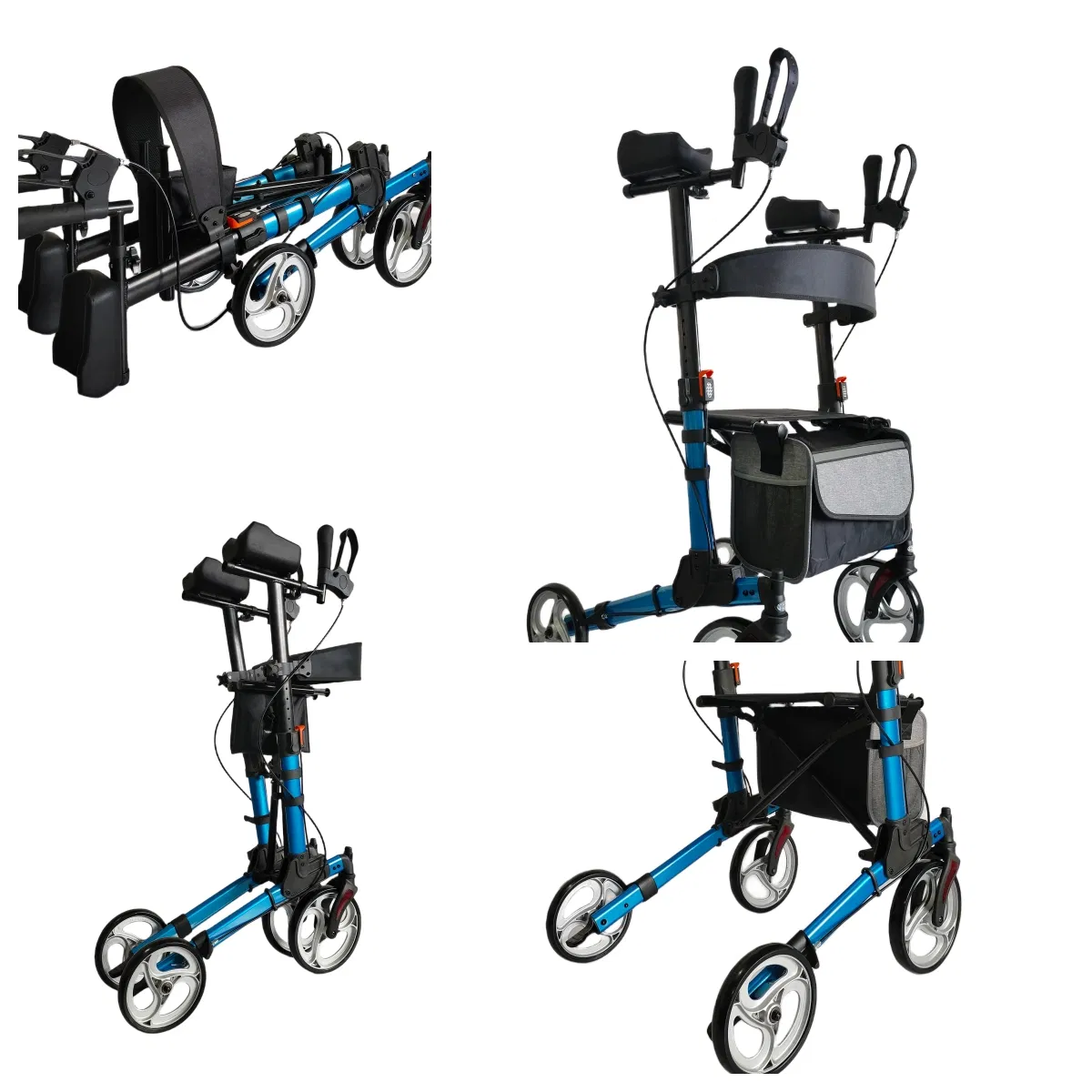 High Quality Multi-Functional Folding High Strength Walking Rollator Wheel Chair