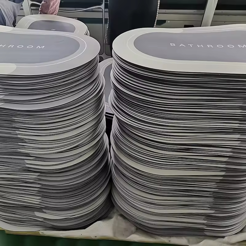 Bath Mat-Rubber Backing Non Slip Bathroom Rugs Quick Dry Absorbent Floor Mat