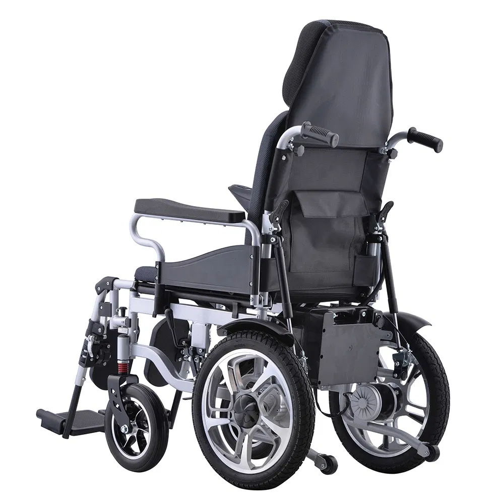 Factory Electric Wheelchair Reclining Electric Power Wheelchair Foldable Wheelchair for Disabled