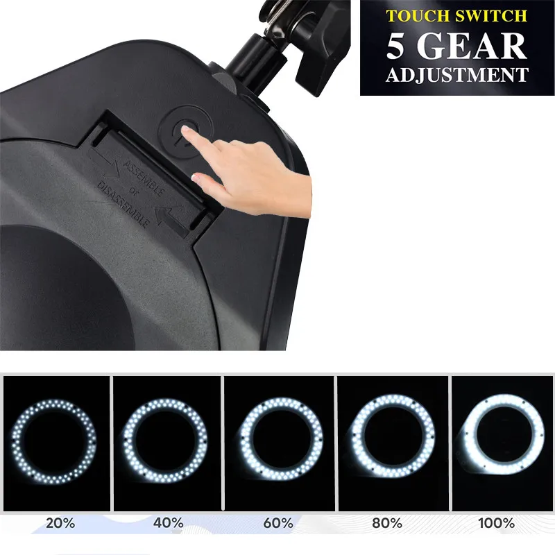 Magnifying Glass Lamp Detail 4